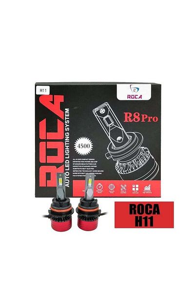 Roca R8Pro LED Head Light System 4500LM for Car Vehicle - 2 pcs set - Model: H11