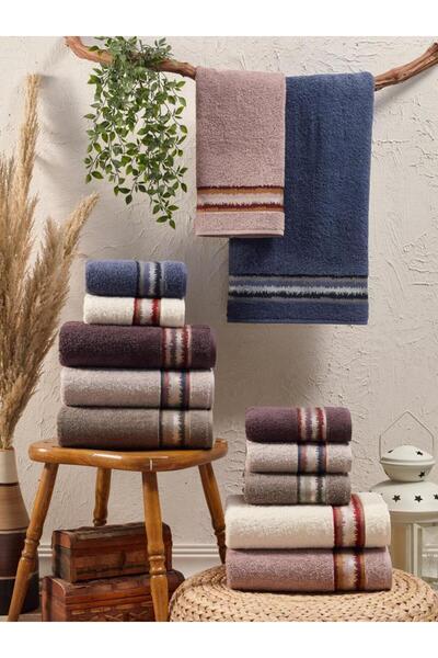 Şıkel 50x90 El ve Yüz Havlusu 6'lı Cotton Nabız