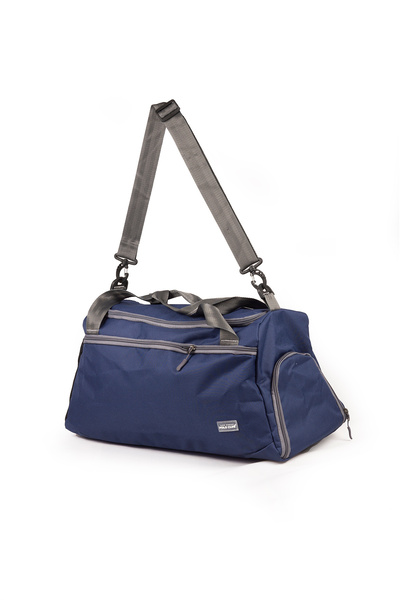 İMAKS Середній розмір 52 см Тканина Imperteks Чохол для взуття Подорож Спортивний тренажерний зал Фітнес Пляжна сумка Синій D550