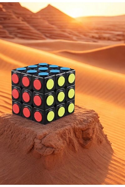 GümüşAVM Boncuklu Zeka Küpü Rubik Küp 1 Adet 3x3 Model