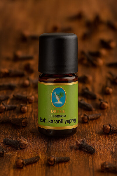 Nuka Defne Esencia توابل ورق القرنفل* زيت عطري نقي عضوي 100% 5 مل