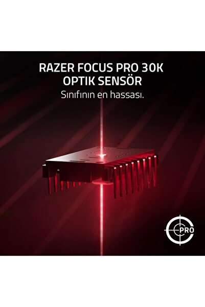 RAZER Mouse Gaming RAZER DeathAdder V3 Pro Fortnite Edition, wireless, 30000 dpi