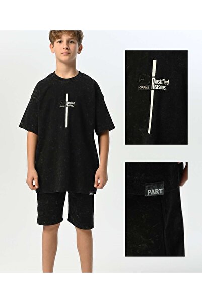MORESUN Boy's T-Shirt Acid 100% Cotton