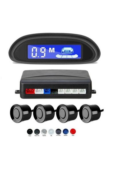 Xenon Bright Senzori de parcare OEM de 16,5 mm cu afișaj LED, cu afișaj individual pe fiecare senzor, alb