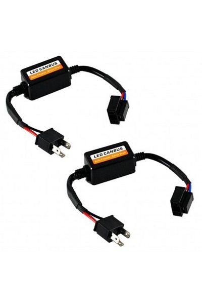 Xenon Bright Set de 2 dispozitive de anulare a erorilor pentru becuri LED H4 12V - K12-H4-12V