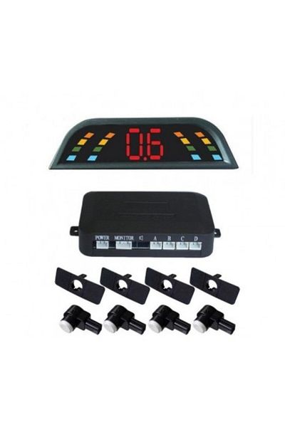 Xenon Bright Parking sensors with LED display S303 OEM type 16.5mm White