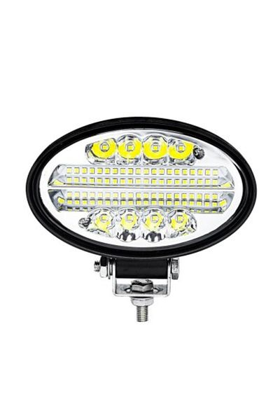 Xenon Bright LED Car Offroad Projector Oval 24W/12V-24V, 1800 Lumens, Combo Beam