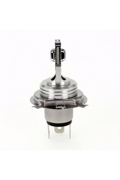 Xenon Bright H4 LED bulb for motorcycle, ATV, scooter headlight, power 18W, brightness 1600 Lm, 12V