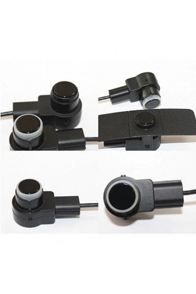 Xenon Bright Senzori de parcare cu afișaj LED S301 Ultra subțire tip OEM 16,5 mm argintii