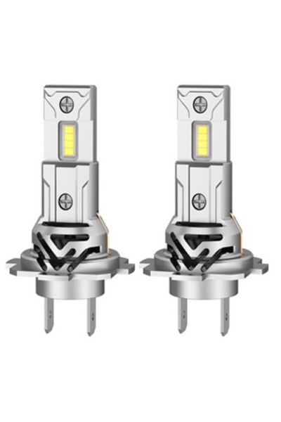 Xenon Bright Set of 2 Auto LED H7 Canbus, 60W, 6000 Lm, 12-24V, Cool White 6500K, 360° Angle