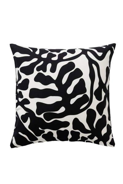 IKEA Grönknavel Pillow Case, Black-White, 50X50 Cm,