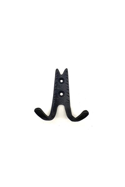 Skygo Oxide Antique Style Decorative Brass Wolf Hanger - 75X70 mm