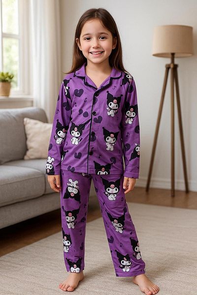 tny kids collection Printed Girl's Pajama Set