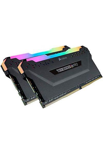 Corsair Memory for Desktop Computer Corsair Vengeance RGB Pro 64GB (2x32GB) DDR4 3600 C18 PC4-28800 - Black
