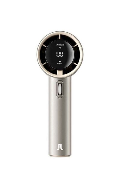 JISULIFE Pro 1 Turbo Portable Fan - Compact Adjustable Fan with 1-100 Speed Settings, 5000mAh Rechar