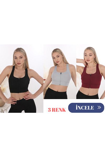 murays 3 Form Angel Women's Wide Minded Zipper Crop Bustier