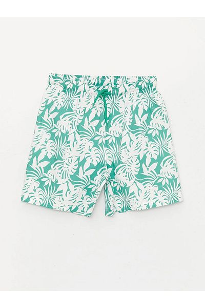 LC Waikiki Green Elastic Waist Quick Dry Boys Swim Shorts