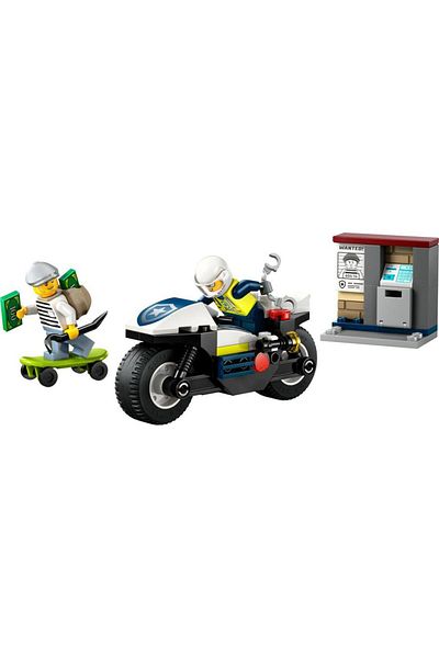 LEGO City Police Motorcycle Tracking 60455
