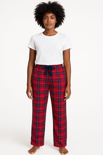 enmodaiçgiyim Patterned Women's Single Bottom – Comfortable and Stylish with 100% Cotton Viscose Stretch Fabric