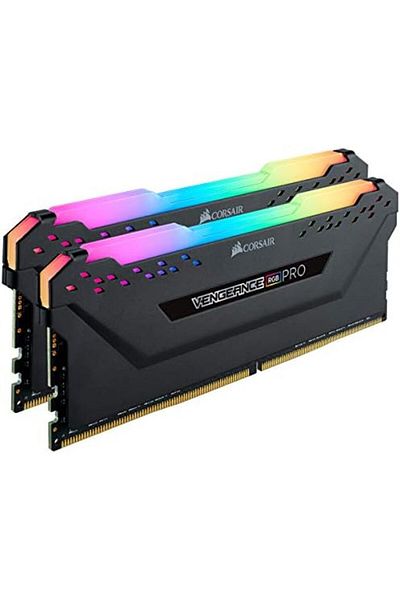 Corsair Memory for Desktop Computer Corsair Vengeance RGB Pro 64GB (2x32GB) DDR4 3600 C18 PC4-28800 - Black
