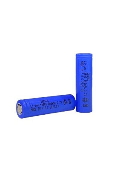 Genel Markalar 3.7V Li-ion 14500 AA - 800 mAh 1C Şarjlı Pil