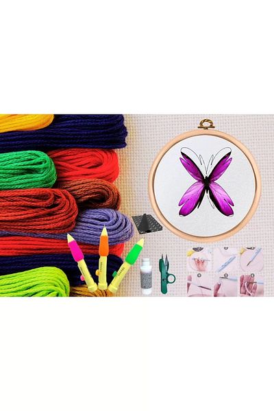 Eng Σετ κεντήματος - Punch, DIY Kit with Pulley Series 99