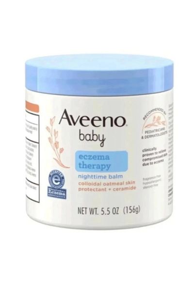 AVEENO Aveeno Baby Eczema & Itch Relief Nighttime Balm with Oatmeal, 156g