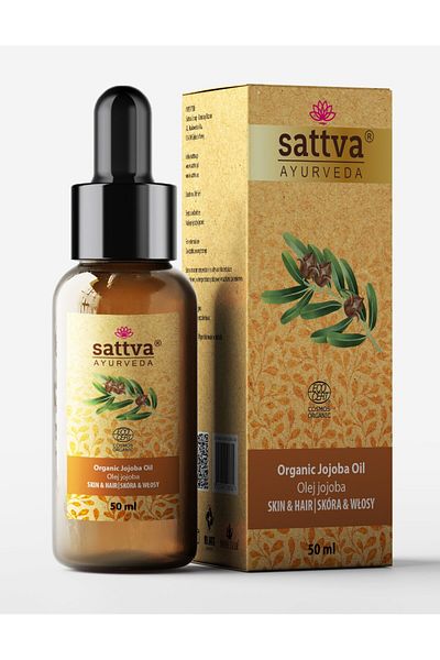 Sattva Ayurveda Ulei de jojoba organic, 50ml - Sattva Ayurveda