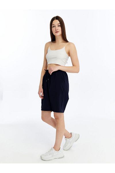 KRAVEN Women's Parachute Fabric Quick Dry Thin (Weaving) Sports Bermuda Shorts