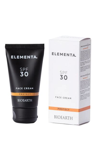 Bioearth Face cream with SPF 30, 50ml - Elementa Bioearth
