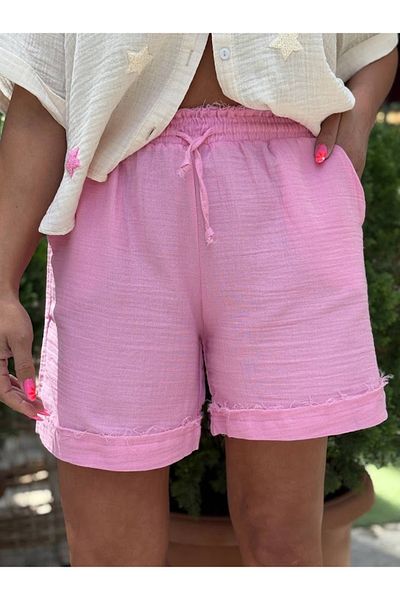 boutich Women's City Size Muslin Shorts