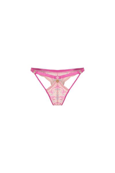 Feu De Elu Fleur Pink Lace Brazillian
