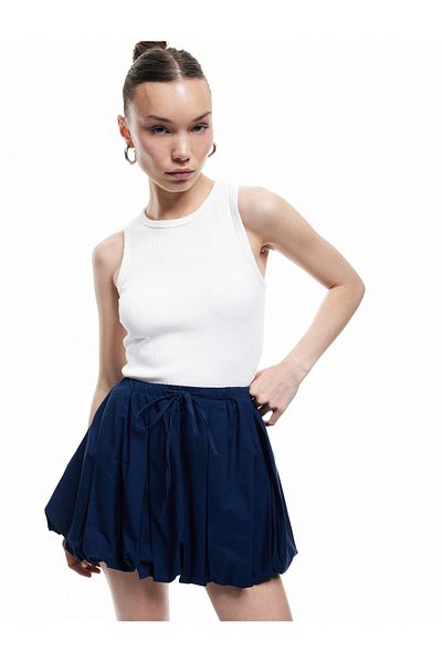 Koton New Season Crew Neck Sleeveless Slim Fit Basic Women's Undershirt