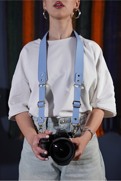 DSLR ve SLR Fotoğraf Makineleri Boyun Destekli Ayarlanabilir Boyun ve Omuz Askısı