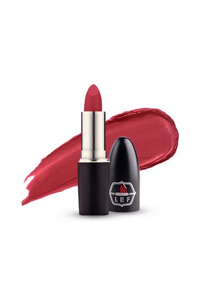 LEF COSMETICS Long-lasting, velvety matte lipstick enriched with beeswax for daily use D