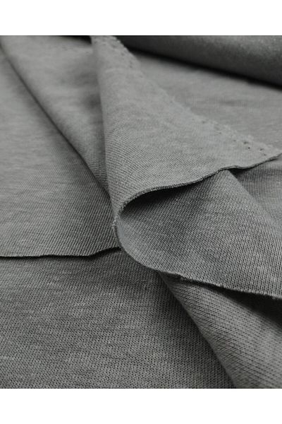 Kumaş Parça Interlock Knitted in Gray Color (Width 175 cm X Length 235 cm)
