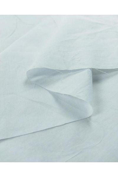 Kumaş Parça Cotton Poplin in White Color Width: 130 cm