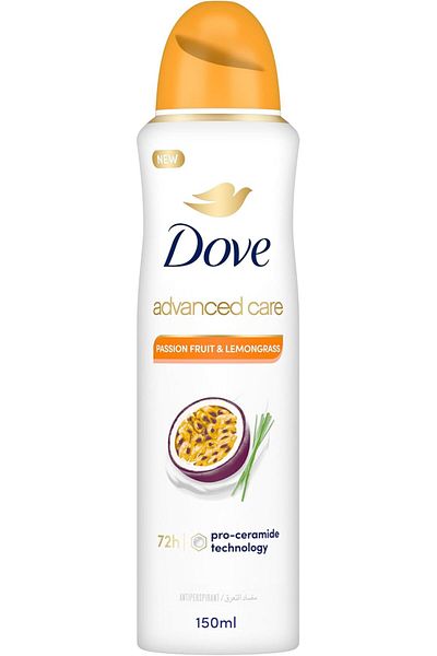 Dove Advanced Care Passion Fruit and Lemon Grass Spray Deodorant