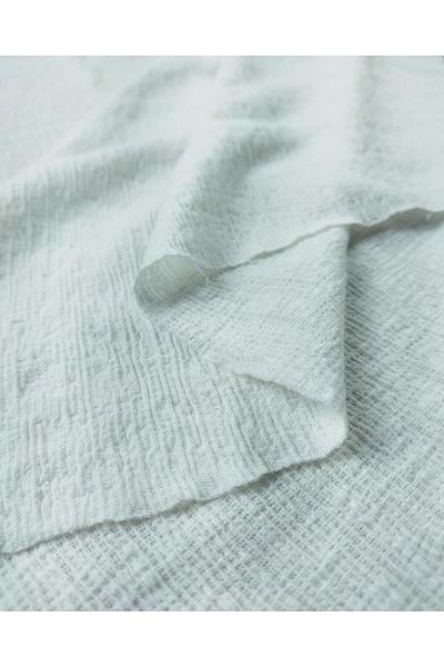Kumaş Parça Wrapped Jersey in White Color (Width 130 cm X Length 200 cm)