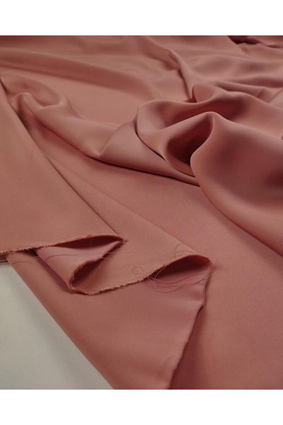 Kumaş Parça Matte Satin in Ashy Pink Color (Width 150 cm X Length 230 cm)