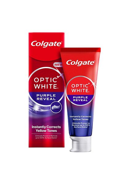 Colgate Optic White Purple Toothpaste 75ml