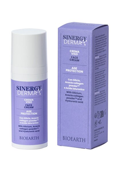 Bioearth Crema de fata cu colagen, acid hialuronic si siliciu, 50ml - Sinergy...