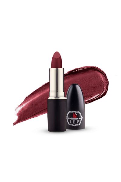 LEF COSMETICS Lef Rouge Velvet Matte Long-Lasting Lipstick Enriched with Beeswax for Daily Use E
