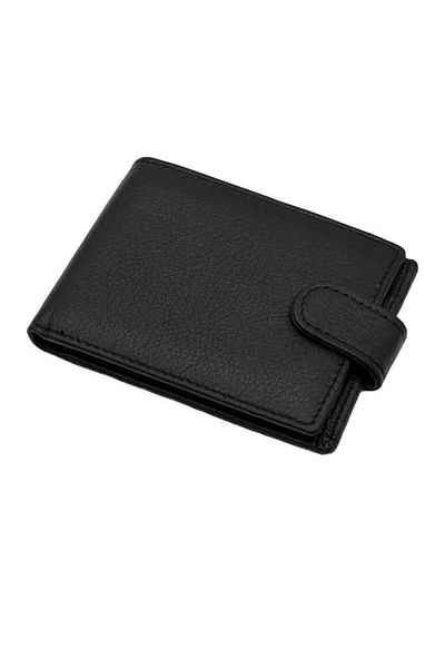 Micutz Men's Wallets Natural Leather BestSlim-9625-YK, Black Color