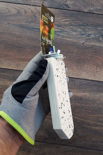 Vixpet Venty 15 cm Sandy Pedicure Parrot Stump - Sultan, Budgie, Monk, Sevda, Forpus, Lori, Konur - L275