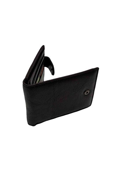 Micutz Men's Wallets Natural Leather BestSlim-9625-YK, Black Color