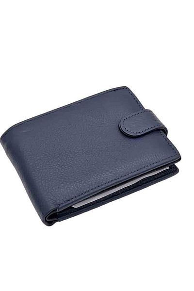 Micutz Men's Genuine Leather Wallets: Elegance -010-1-YK, Dark Blue Color