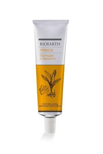 Bioearth Crema cu curcuma si ghimbir The Herbalist, 50ml - Bioearth