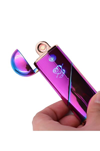 Feroniagold ışıklı hologram kalp çakmak