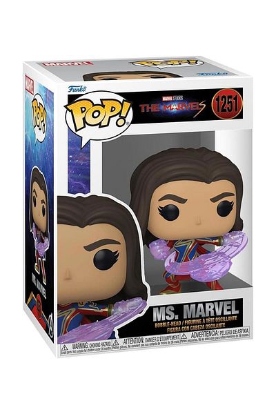 Funko Pop Figure Marvel: the Marvels Ms. Marvel Figure Toy No: 1251